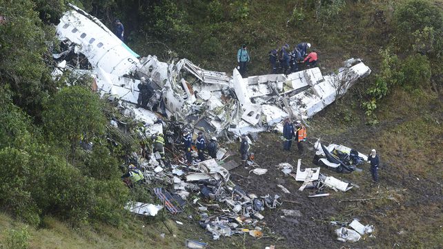 La impactante imagen de la tragedia del Chapecoense que recorre el mundo