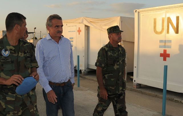 El ministro de Defensa