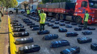 La Dirección de Aduanas secuestró un cargamento de marihuana en Entre Ríos.