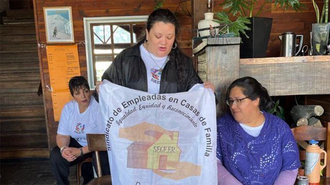 Empleadas de Casas de Familia participaron del encuentro de mujeres