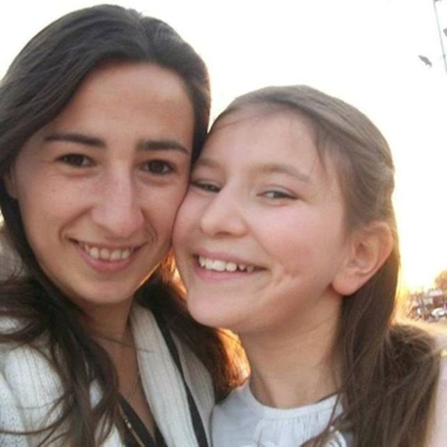 todo por amor. Yemina Terragni y su hija Martina