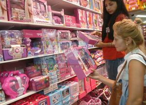 Los juguetes para las fiestas vienen con un 10% de aumento