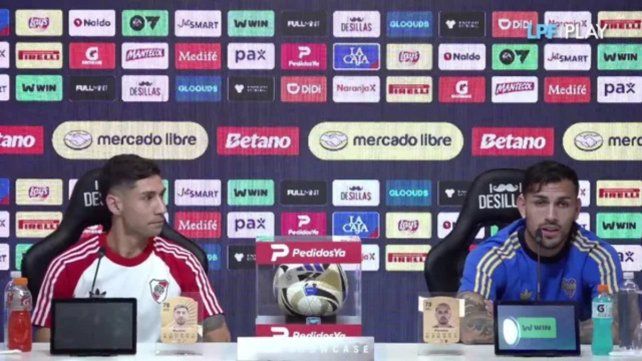 Paredes y Montiel palpitaron el Superclásico: Es un partido que todos quieren jugar