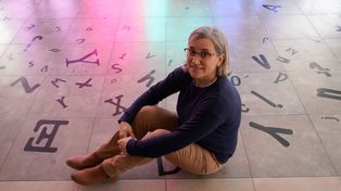 Cecilia Di Prinzio estuvo días atrás en la Feria del Libro de Rosario.