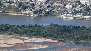 Acciones para mitigar el impacto de la bajante del río