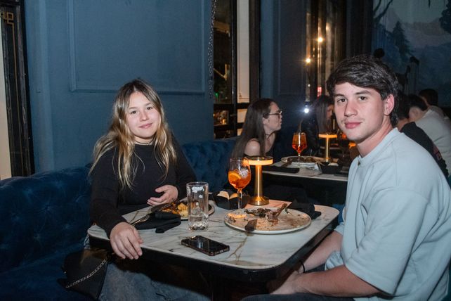 Valentina Entreconti y Nicolás Tortosa