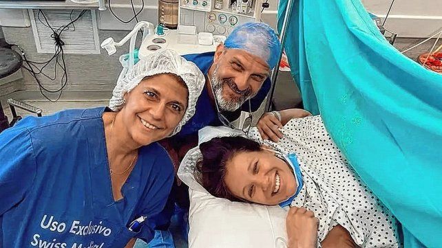 La actriz Barbie Vélez compartió en sus redes una foto junto a su marido Lucas Rodríguez y su hijo