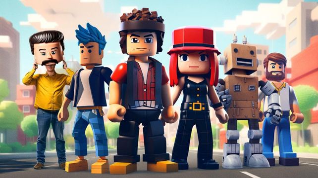 Las piezas gráficas imitan las portadas de diferentes juegos online.