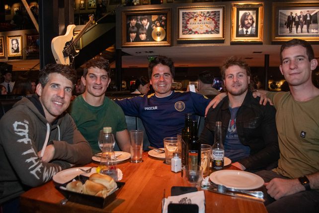 Jerónimo Cerri, Andrés Speziali, Pedro Cassella, Lucio Cuchiara y Martín Kierzkowski