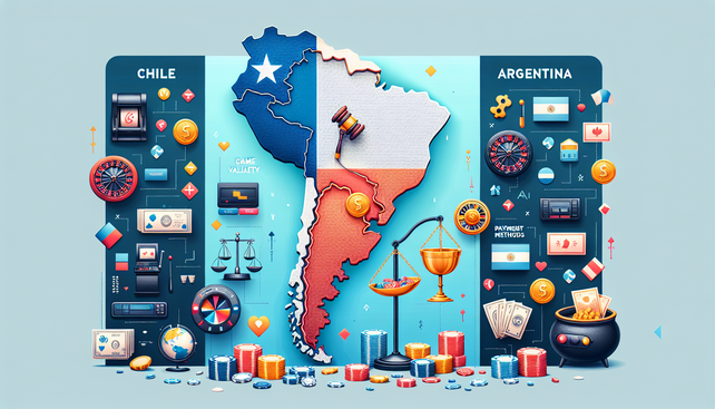 ¿Cómo son los mercados chilenos y argentinos de juego?