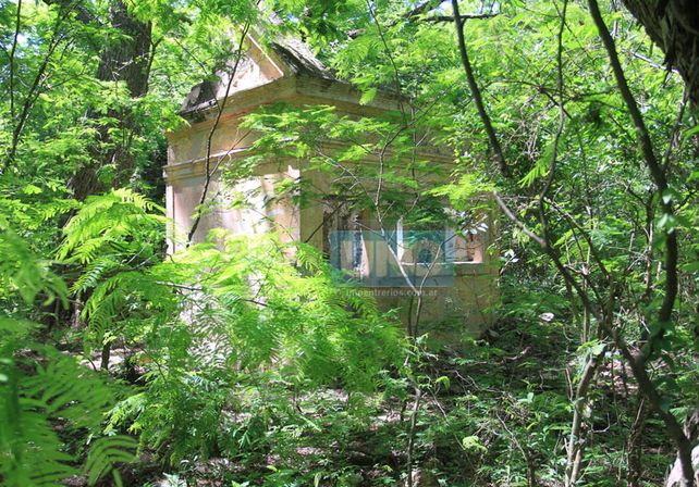 Restos de la casona embrujada de Tezanos Pinto.  Foto UNO/Juan Ignacio Pereira