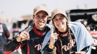 Nicolás Cavigliasso y Valentina Pertegarini ganaron el Rally Dakar 2025 en la categoría Challenger.