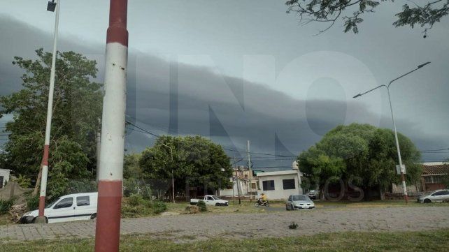 Nuevamente hay alerta por tormentas en Entre Ríos.