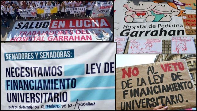 El Senado de la Nación se reúne este jueves y se prepara para rechazar los vetos a la Emergencia Sanitaria en Pediatría y Financiamiento Universitario