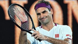 Roger Federer ya está en Londres para su última presentación en la Laver Cup
