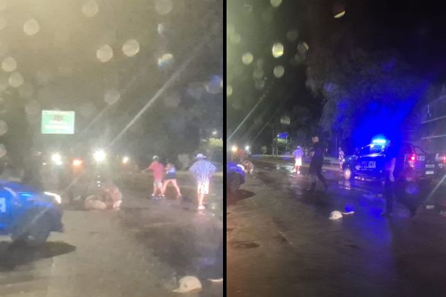 Navidad trágica: choque con un motociclista muerto en la autopista Santa Fe - Rosario a la altura de calle Gaboto