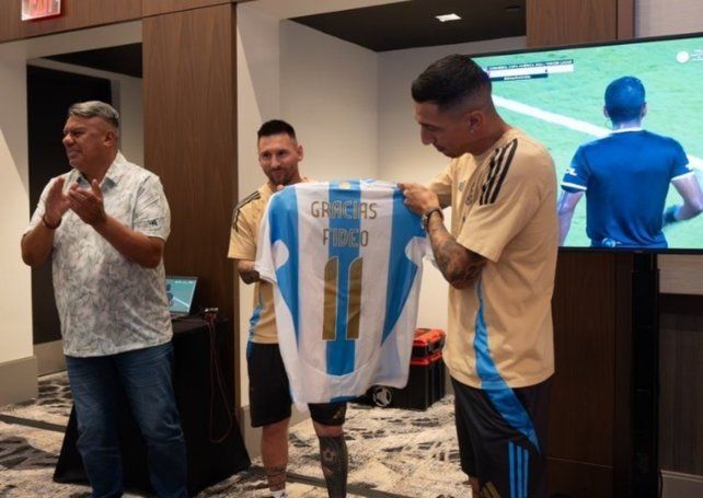 El presidente de la AFA