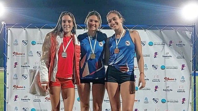 Milagros Lamagni de Velocidad y Resistencia cumplió una destacada actuación en San Guillermo.