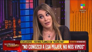 Fátima Florez se presento al programa de Luis Ventura y habló sobre Javier Milei y Yuyito González