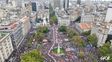 Masiva marcha por el Día de la Memoria en Buenos Aires: duras críticas al gobierno nacional