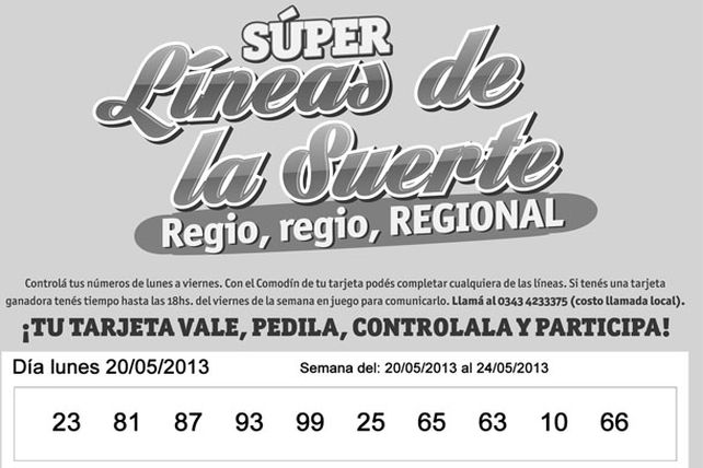 Diario UNO te invita a jugar a las Súper Líneas de la Suerte