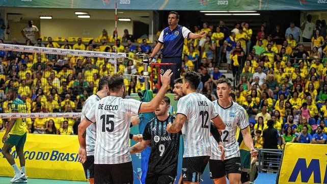 La Selección Argentina de vóley masculino obtuvo el Sudamericano