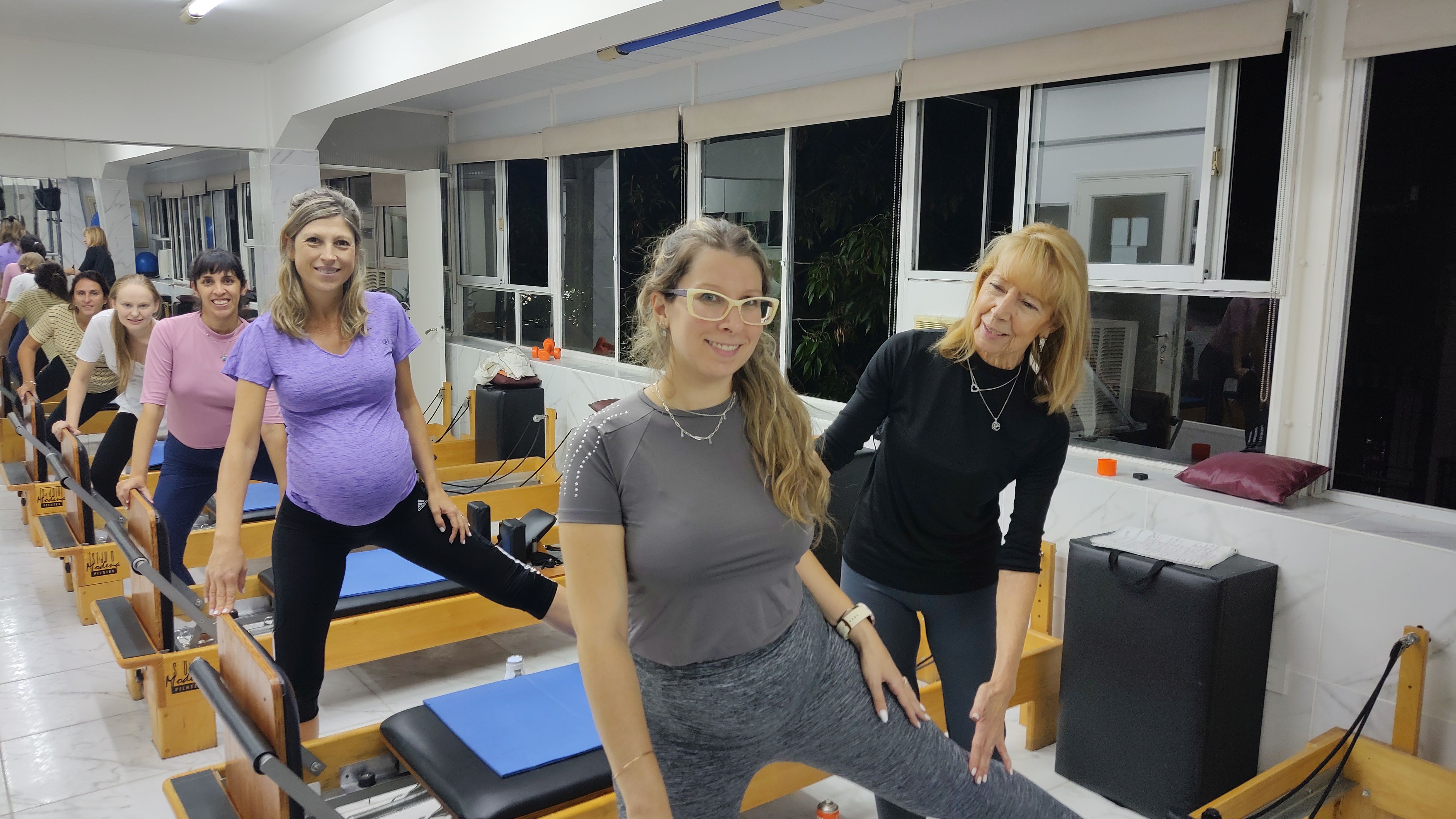 Gimnasia y pilates durante el embarazo en el Instituto Mirta de Fussi