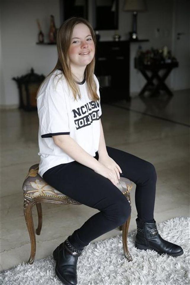 La batalla ganada de Sofía: tiene síndrome de Down y logró ser modelo