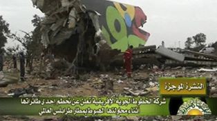 Mueren 96 personas y un nene sobrevive al caer un avi&oacute;n en Libia