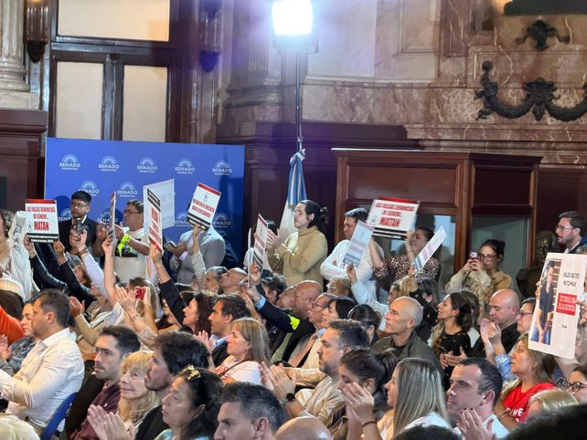 Leticia Di Gregorio participó de la jornada por la ley contra falsas denuncias impulsada Carolina Losada