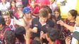 los jugadores de patronato salieron a saludar a los hinchas los jugadores de patronato salieron a saludar a los hinchas