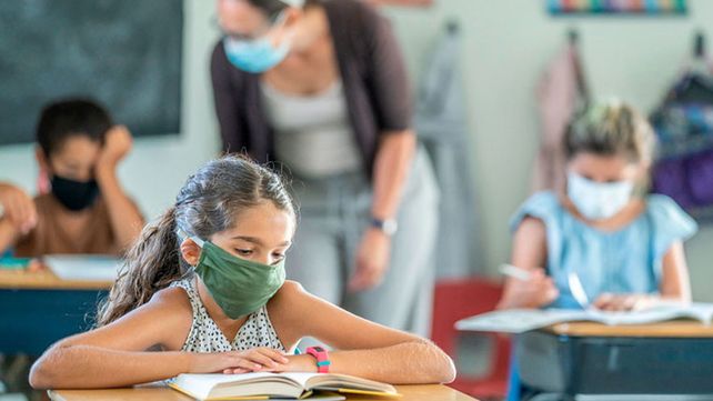 Barbijos en las escuelas&nbsp;