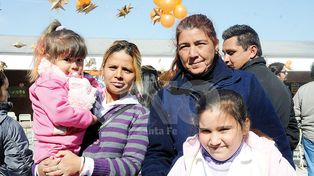 El barrio se sumó a los festejos en el centenario de su escuela