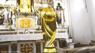La réplica de la Copa del Mundo