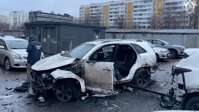 La explosión en el automóvil provocó la muerte del general ruso Fanil Sarvarov