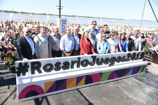 Rosario hizo el lanzamiento oficial de los Juegos Suramericanos de Playa de 2019
