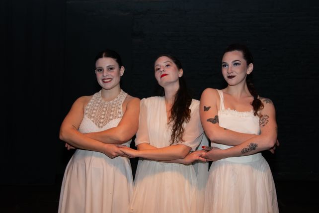Sol Falcón, Paula Luraschi y Ornella Rossi  