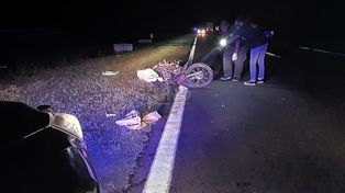 Accidente fatal en la RN, a la altura de Arocena.