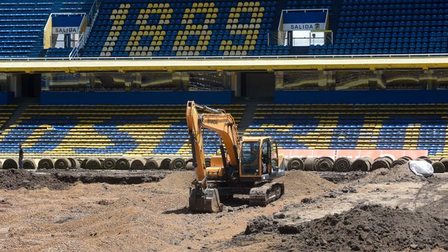 Según palabras de Belloso, a findes de diciembre se tiene pensado terminar con la remoción del suelo.