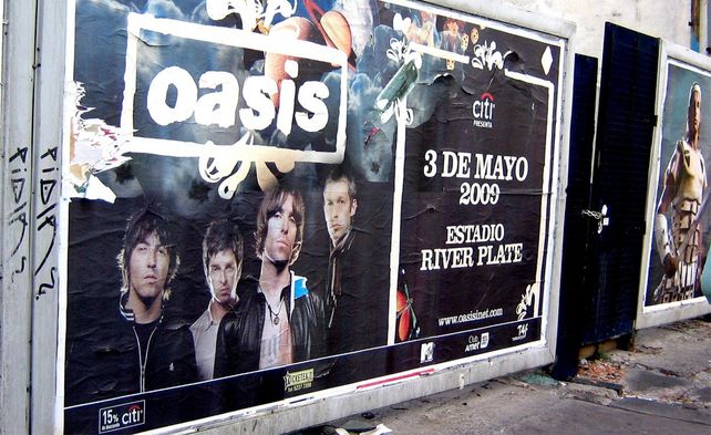 Oasis volverá a la Argentina en 2025