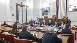 Exposición. &nbsp;El concordiense respondió a preguntas de los legisladores durante más de una hora.&nbsp;