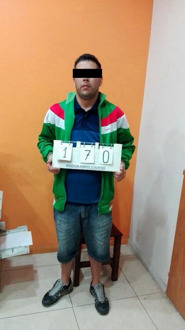 El imputado del escruche.&nbsp;
