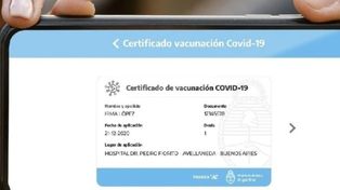El gobierno lanzará una credencial para quienes hayan sido vacunados