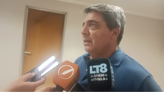 Sergio Cassinerio, titular de la Cámara de Supermercados y Afines de Rosario. 