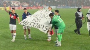 Tigre podría ser sancionado por la exhibición de la bandera sobre Malvinas