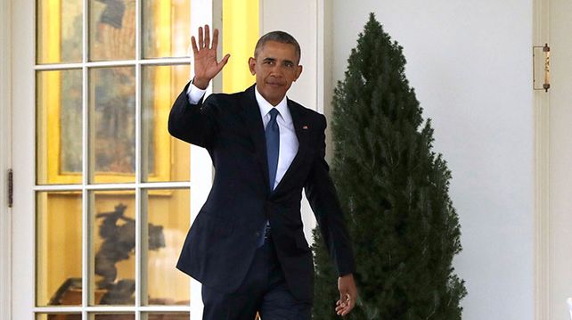 Barack Obama dejó el Salón Oval, símbolo del poder yankee