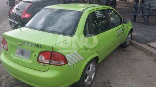 El robo al remisero se produjo en las primeras horas de este martes