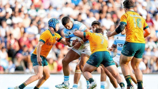 Los Pumas jugaron en Santa Fe en 2024 por el Rugby Championship.