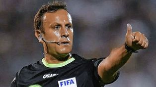 Darío Herrera, un árbitro que le sienta muy bien a Unión