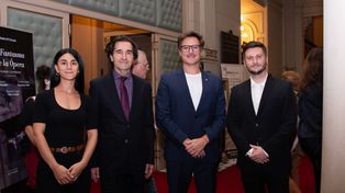 Aysel Rahimli, Guido Martinez Carbonell, Esteban Lattuca y Marco Bocchi